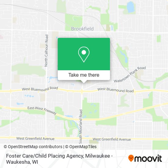 Foster Care / Child Placing Agency map