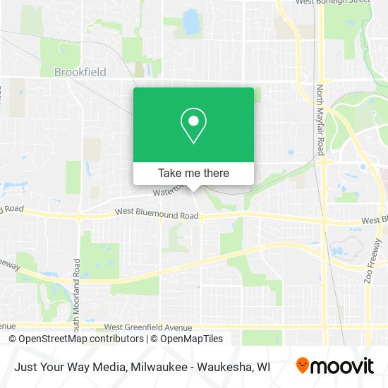Just Your Way Media map
