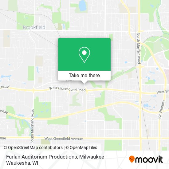 Furlan Auditorium Productions map