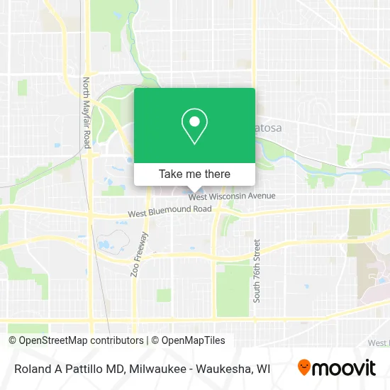 Roland A Pattillo MD map