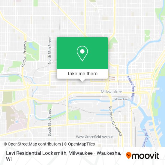Mapa de Levi Residential Locksmith