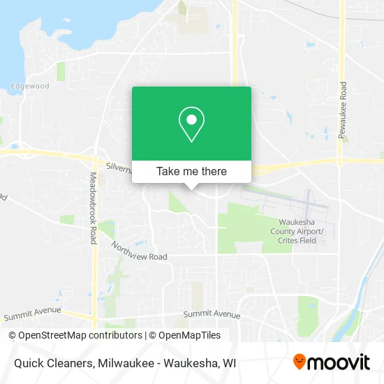 Quick Cleaners map
