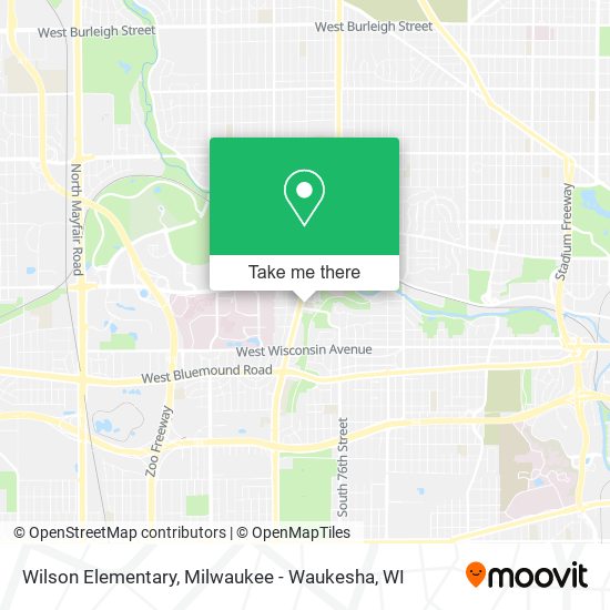 Wilson Elementary map