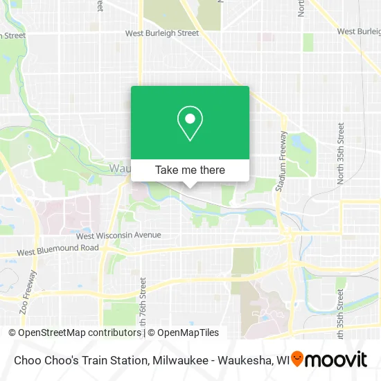 Mapa de Choo Choo's Train Station