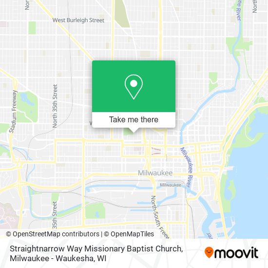 Mapa de Straightnarrow Way Missionary Baptist Church