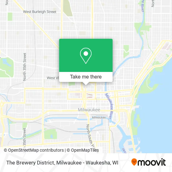Mapa de The Brewery District