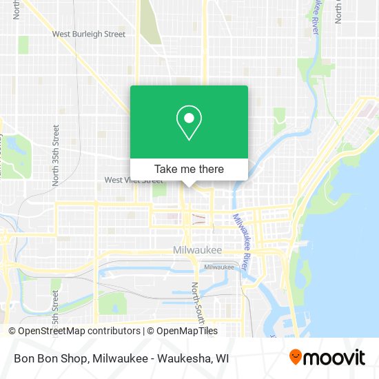 Bon Bon Shop map