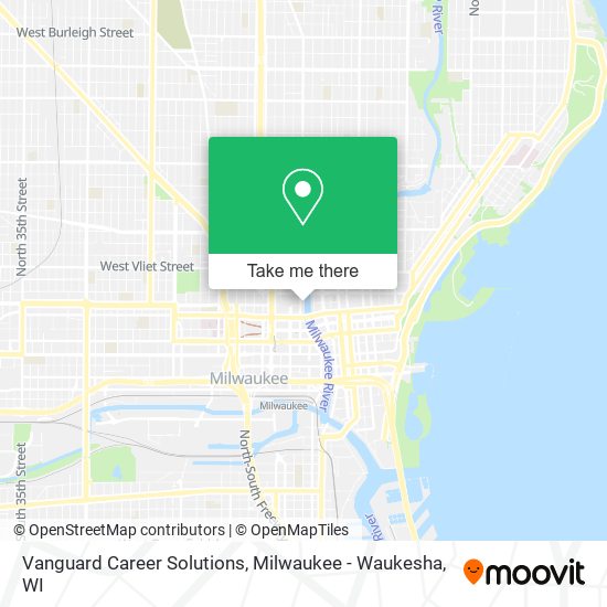 Vanguard Career Solutions map