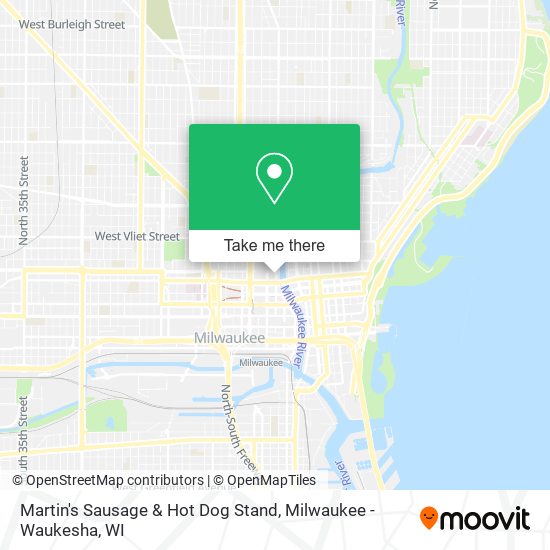 Mapa de Martin's Sausage & Hot Dog Stand