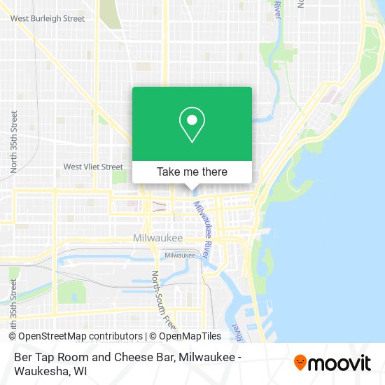 Mapa de Ber Tap Room and Cheese Bar