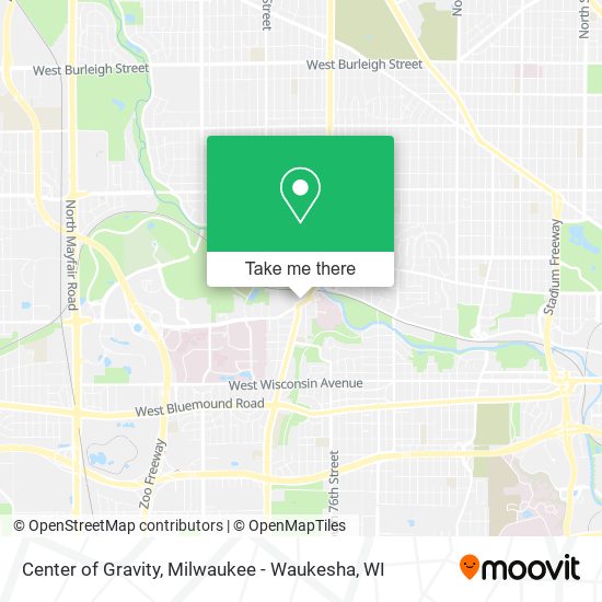 Mapa de Center of Gravity