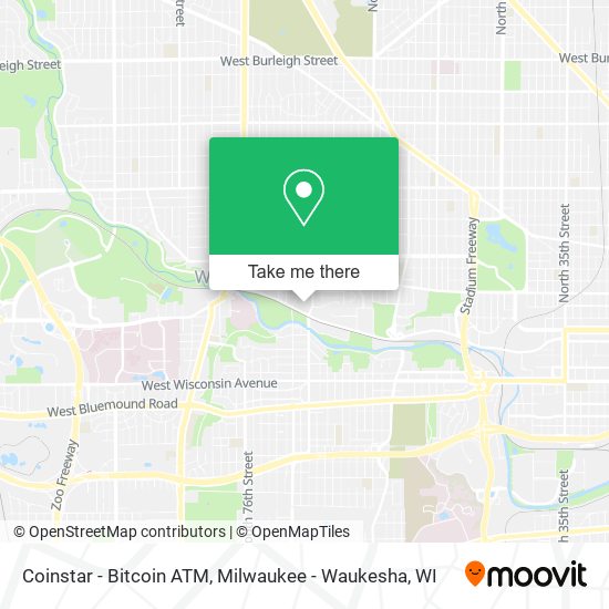 Coinstar - Bitcoin ATM map