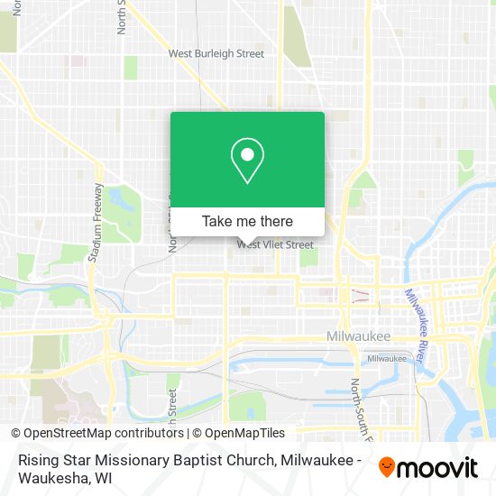 Rising Star Missionary Baptist Church map