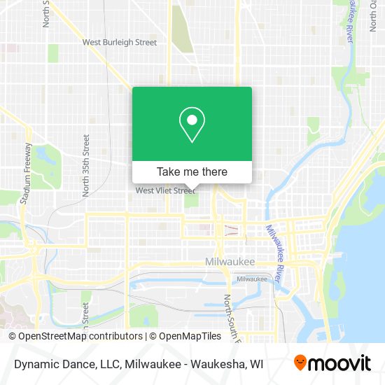 Dynamic Dance, LLC map