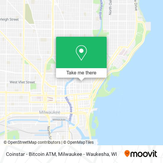 Coinstar - Bitcoin ATM map