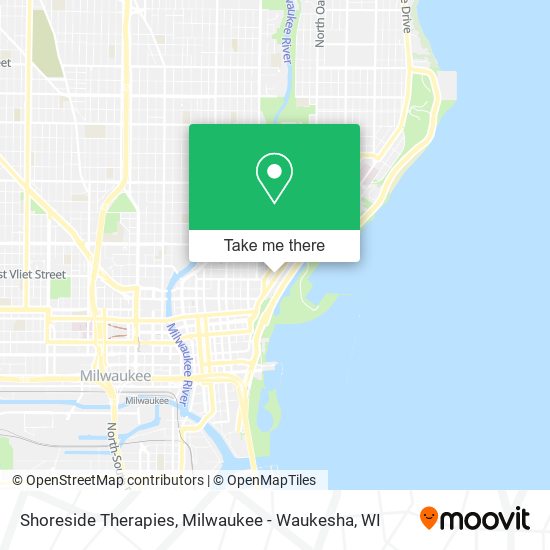 Shoreside Therapies map