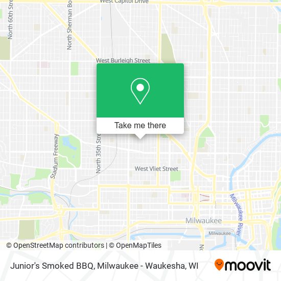 Mapa de Junior's Smoked BBQ