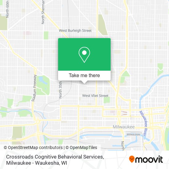 Crossroads Cognitive Behavioral Services map
