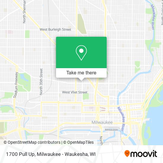 1700 Pull Up map