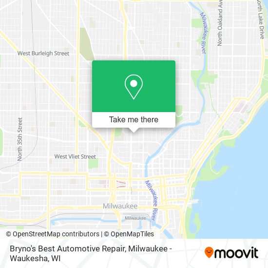 Bryno's Best Automotive Repair map