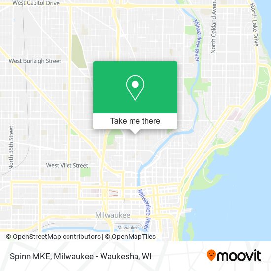 Spinn MKE map