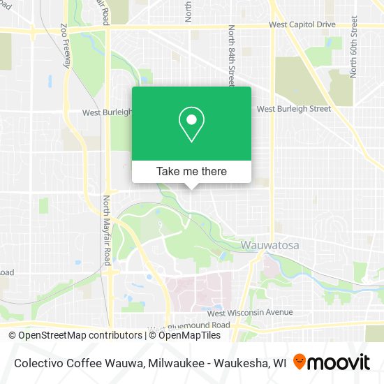 Colectivo Coffee Wauwa map