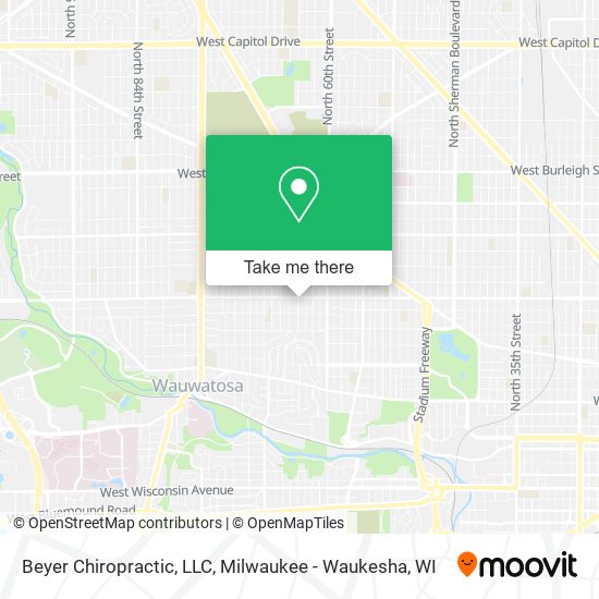 Beyer Chiropractic, LLC map