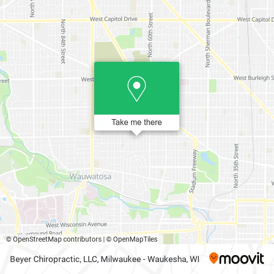 Beyer Chiropractic, LLC map