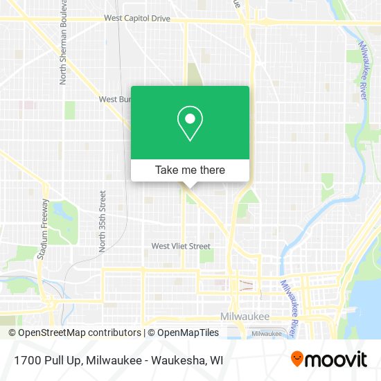 1700 Pull Up map