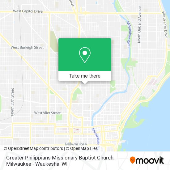 Greater Philippians Missionary Baptist Church map