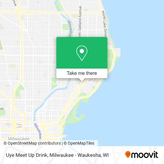 Mapa de Uye Meet Up Drink