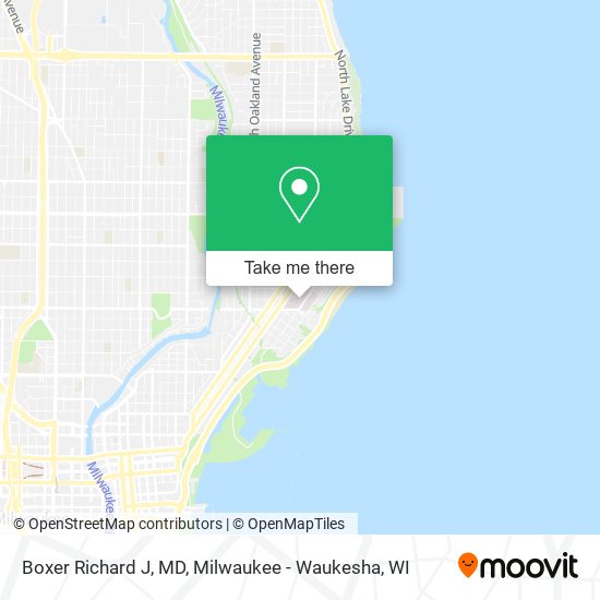 Boxer Richard J, MD map