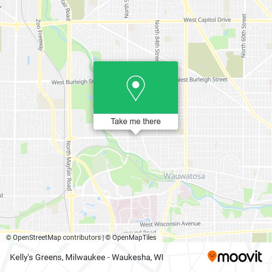 Mapa de Kelly's Greens