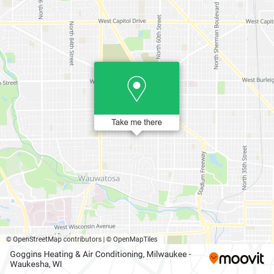 Mapa de Goggins Heating & Air Conditioning