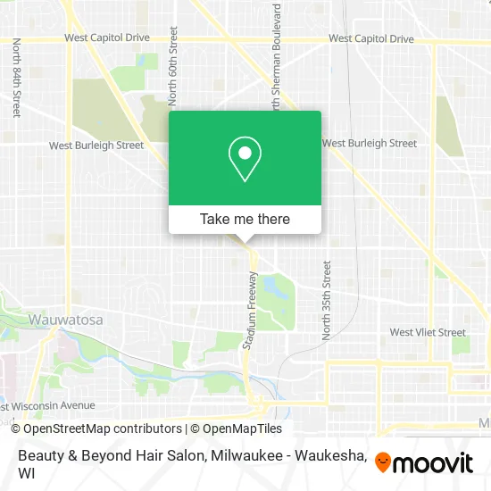 Beauty & Beyond Hair Salon map