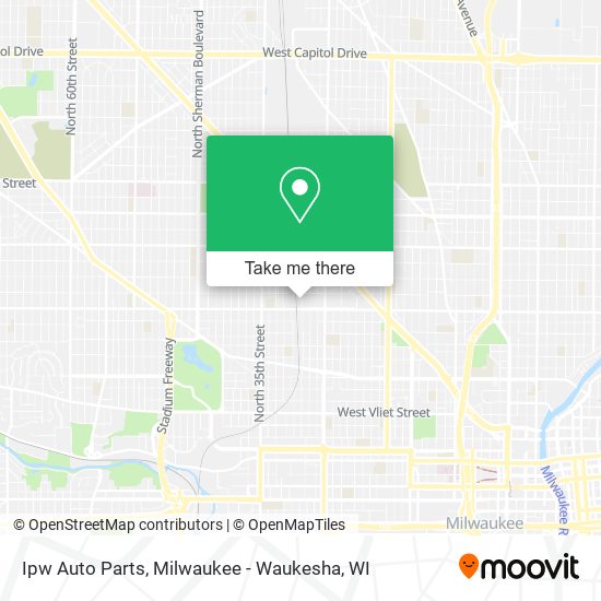 Ipw Auto Parts map