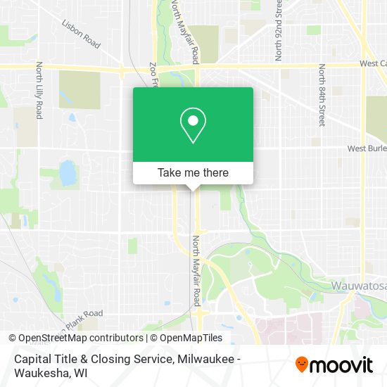 Capital Title & Closing Service map
