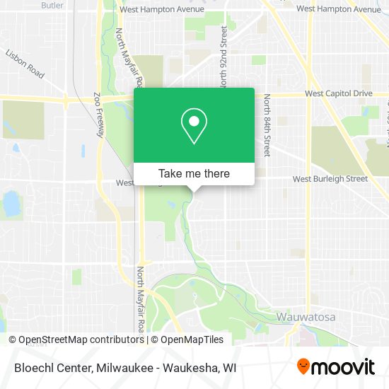 Bloechl Center map