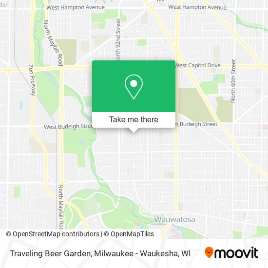 Mapa de Traveling Beer Garden