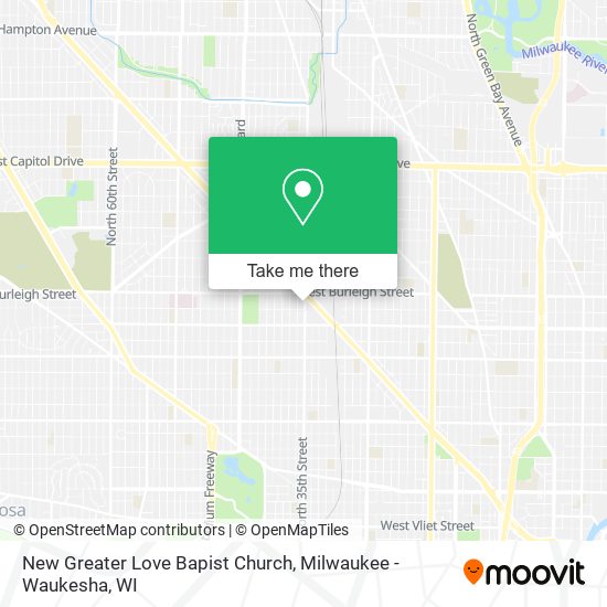 Mapa de New Greater Love Bapist Church