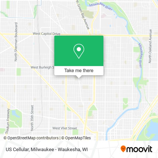 US Cellular map