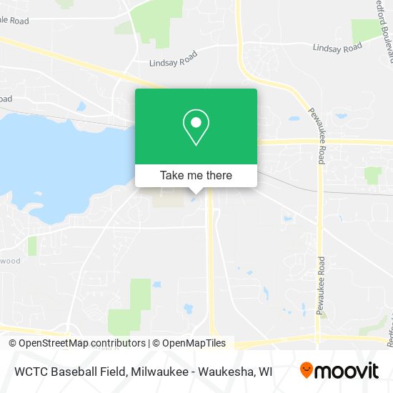 WCTC Baseball Field map