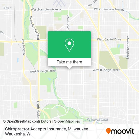 Mapa de Chiropractor Accepts Insurance