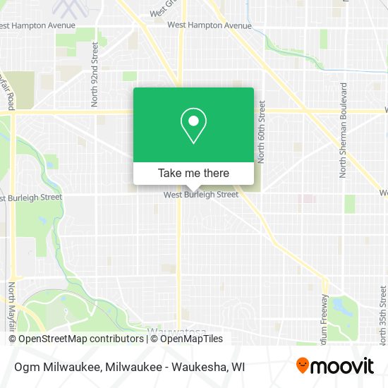 Mapa de Ogm Milwaukee