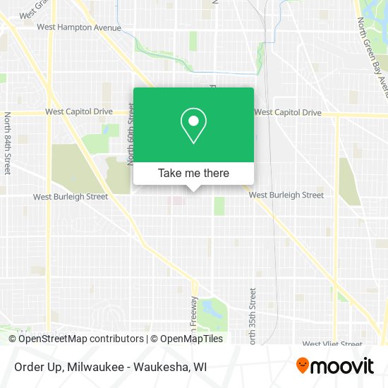 Order Up map