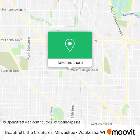 Beautiful Little Creatures map