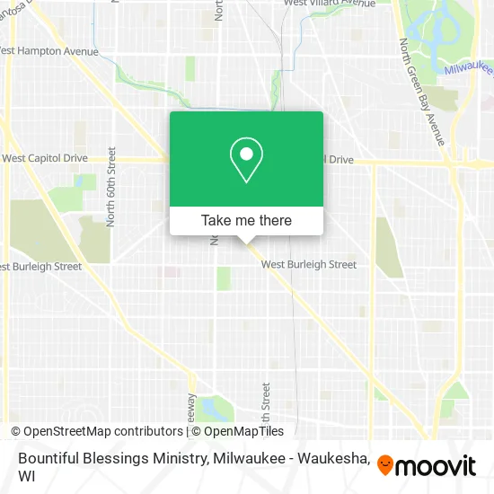 Mapa de Bountiful Blessings Ministry
