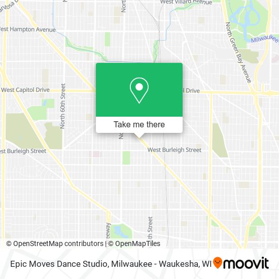 Mapa de Epic Moves Dance Studio