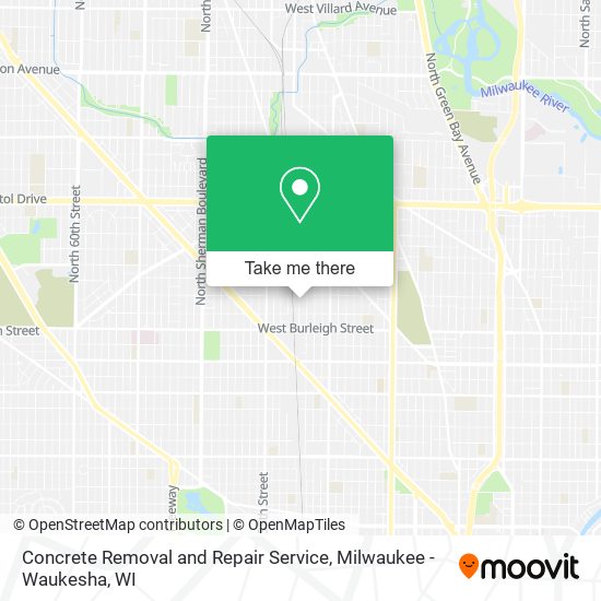 Mapa de Concrete Removal and Repair Service