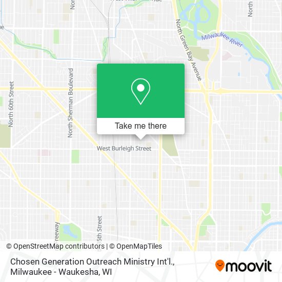 Mapa de Chosen Generation Outreach Ministry Int'l.